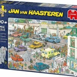 Jan Van Haasteren Jumbo Gaat Winkelen Puzzel - 1000 Stukjes 19 Jan Van Haasteren Jumbo Gaat Winkelen Puzzel - 1000 Stukjes -Exporteren puzzels winkel 550x458 279