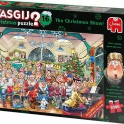 Wasgij Christmas 16 De Kerstshow! Puzzel - 2 X 1000 Stukjes -Exporteren puzzels winkel 550x458 288