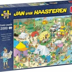 Jan Van Haasteren Kamperen In Het Bos Puzzel - 2000 Stukjes 20 Jan Van Haasteren Kamperen In Het Bos Puzzel - 2000 Stukjes -Exporteren puzzels winkel 550x458 292