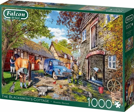Falcon Puzzel The Blacksmith's Cottage - Legpuzzel - 1000 Stukjes 10 Falcon Puzzel The Blacksmith's Cottage - Legpuzzel - 1000 Stukjes - Afbeelding 8