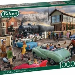 Falcon Puzzel The Level Crossing - Legpuzzel - 1000 Stukjes