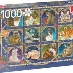 Jumbo Premium Collection Puzzel Francien Cat Horoscope - Legpuzzel - 1000 Stukjes