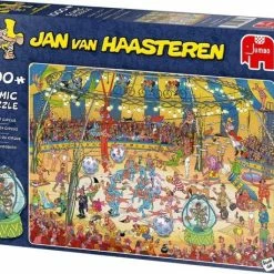 Jan Van Haasteren Acrobaten Circus Puzzel - 1000 Stukjes -Exporteren puzzels winkel 550x458 321