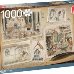 Jumbo Premium Collection Puzzel Anton Pieck Efteling - Legpuzzel - 1000 Stukjes