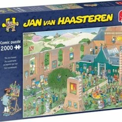 Jan Van Haasteren De Kunstmarkt Puzzel - 2000 Stukjes -Exporteren puzzels winkel 550x458 326