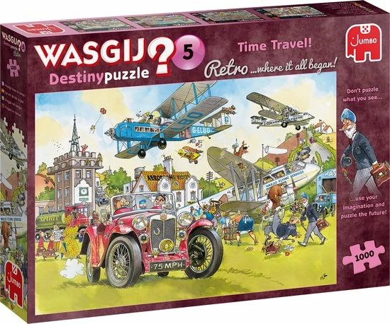 Wasgij Retro Destiny 5 Tijdreizen! Puzzel - 1000 Stukjes 3 Wasgij Retro Destiny 5 Tijdreizen! Puzzel - 1000 Stukjes