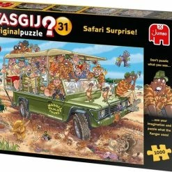 Wasgij Original 31 Safari Spektakel! Puzzel - 1000 Stukjes -Exporteren puzzels winkel 550x458 348