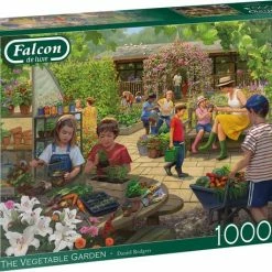 Falcon Puzzel The Vegetable Garden - Legpuzzel - 1000 Stukjes
