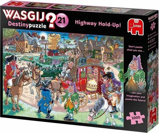 Wasgij Destiny 21 Je Geld Of Je Rijbewijs! Puzzel - 1000 Stukjes 7 Wasgij Destiny 21 Je Geld Of Je Rijbewijs! Puzzel - 1000 Stukjes - Afbeelding 5