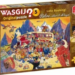 Wasgij Retro Original 5 Last-minute Boeking! Puzzel - 1000 Stukjes -Exporteren puzzels winkel 550x458 357
