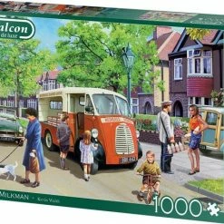 Falcon Puzzel The Milkman - Legpuzzel - 1000 Stukjes -Exporteren puzzels winkel 550x458 368