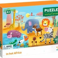 DODO Toys - Puzzel Dieren 4+ -60 Stukjes - 23x32 Cm - Dieren Speelgoed Voor Kinderen - Kinderpuzzel 4 Jaar -Exporteren puzzels winkel 550x458 373