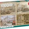 Jumbo Premium Collection Puzzel Anton Pieck Boten In De Gracht - Legpuzzel - 1000 Stukjes -Exporteren puzzels winkel 550x458 381
