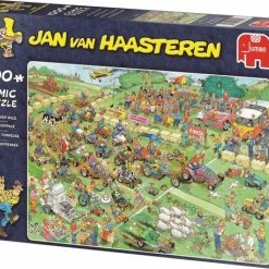 Jan Van Haasteren Grasmaaierrace Puzzel - 1000 Stukjes -Exporteren puzzels winkel 550x458 387