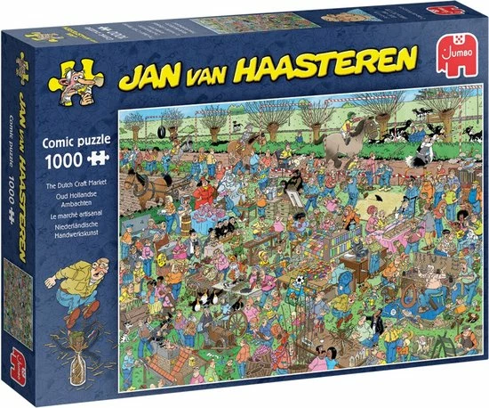 Jan Van Haasteren Oud Hollandse Ambachten Puzzel - 1000 Stukjes 3 Jan Van Haasteren Oud Hollandse Ambachten Puzzel - 1000 Stukjes