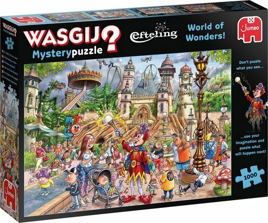 Wasgij Mystery Efteling Wereld Vol Wonderen 1000 Stukjes - Legpuzzel 3 Wasgij Mystery Efteling Wereld Vol Wonderen 1000 Stukjes - Legpuzzel