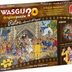 Wasgij Retro Original 4 Een Dag Om Nooit Te Vergeten! Puzzel - 1000 Stukjes -Exporteren puzzels winkel 550x459 16