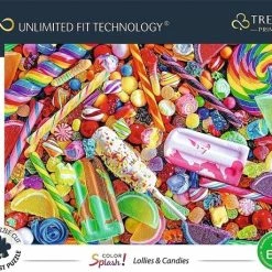 Trefl Prime Lollies En Snoepjes Puzzel - 1000 Stukjes -Exporteren puzzels winkel 550x459 23
