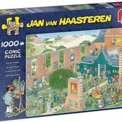 Jan Van Haasteren De Kunstmarkt Puzzel - 1000 Stukjes