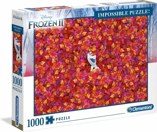 Clementoni Legpuzzel Disney Frozen 2 - Impossible 1000 Stukjes 3 Clementoni Legpuzzel Disney Frozen 2 - Impossible 1000 Stukjes