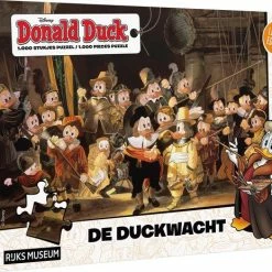 Donald Duck Puzzel 1000 Stukjes - De Duckwacht -Exporteren puzzels winkel 550x464 7