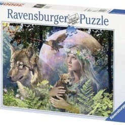 Ravensburger Puzzel Wolven In De Maneschijn - Legpuzzel - 3000 Stukjes -Exporteren puzzels winkel 550x470 6