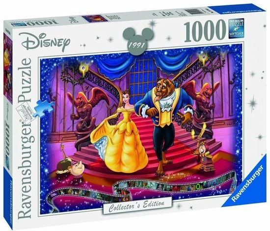 Ravensburger Disney The Beauty And The Beast - Legpuzzel - 1000 Stukjes 6 Ravensburger Disney The Beauty And The Beast - Legpuzzel - 1000 Stukjes - Afbeelding 4