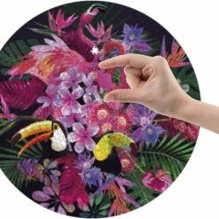 Grafix Ronde Puzzel 1000 Stukjes Voor Volwassenen | Tropisch | Legpuzzel | Diameter 68 CM | Geschikt Voor Kinderen Vanaf 14 Jaar -Exporteren puzzels winkel 550x473 4