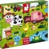 Janod Voelpuzzel - Boerderijdieren -Exporteren puzzels winkel 550x474 4
