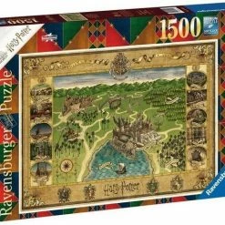Ravensburger Puzzel Harry Potter Hogwarts Map - Legpuzzel - 1500 Stukjess 9 Ravensburger Puzzel Harry Potter Hogwarts Map - Legpuzzel - 1500 Stukjess -Exporteren puzzels winkel 550x474 7