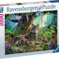 Ravensburger Puzzel Familie Wolf In Het Bos - Legpuzzel - 1000 Stukjes 9 Ravensburger Puzzel Familie Wolf In Het Bos - Legpuzzel - 1000 Stukjes -Exporteren puzzels winkel 550x475 3