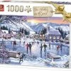 King Schaatsen Puzzel- 1000 Stukjes -Exporteren puzzels winkel 550x475 9
