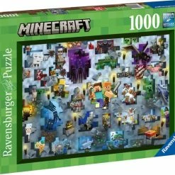 Ravensburger Puzzel Minecraft Bendes - Legpuzzel - 1000 Stukjes -Exporteren puzzels winkel 550x476 6