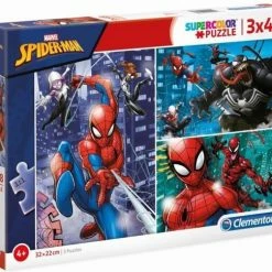 Spider-Man Puzzel Puzzle - 3 Puzzles In 1 - 3 X 48 - Vanaf 4 Jaar - Clementoni - Spiderman 9 Spider-Man Puzzel Puzzle - 3 Puzzles In 1 - 3 X 48 - Vanaf 4 Jaar - Clementoni - Spiderman -Exporteren puzzels winkel 550x485 1