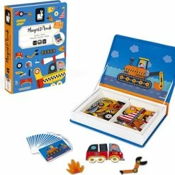 Janod Magnetibook - Racers 21 Janod Magnetibook - Racers -Exporteren puzzels winkel 550x491