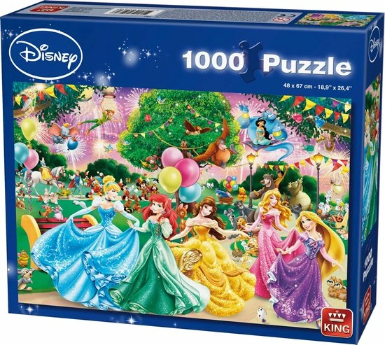 King Disney Puzzel 1000pcs Fireworks 3 King Disney Puzzel 1000pcs Fireworks