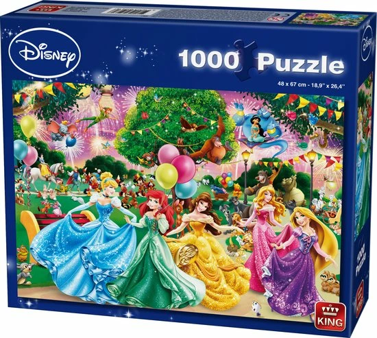 King Disney Puzzel 1000pcs Fireworks 4 King Disney Puzzel 1000pcs Fireworks - Afbeelding 2