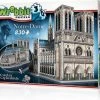 Wrebbit 3D Wrebbit Notre-Dame De Paris - 3D Puzzel - 830 Stuks -Exporteren puzzels winkel 550x493 5