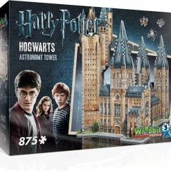 Hogwarts Astronomy Tower - Wrebbit 3D Puzzel - Harry Potter - 875 Stukjes