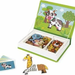 Janod Magnetibook - Dieren -Exporteren puzzels winkel 550x494