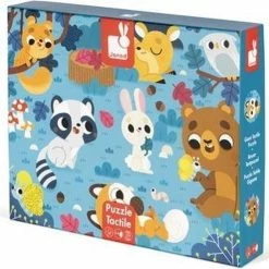 Janod | Voelpuzzel Bosdieren -Exporteren puzzels winkel 550x495 4