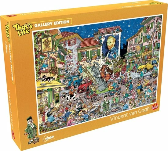 Goliath That's Life Gallery Edition: Vincent Van Gogh - 1000 Puzzelstukjes - Legpuzzel (68x48cm) 10 Goliath That's Life Gallery Edition: Vincent Van Gogh - 1000 Puzzelstukjes - Legpuzzel (68x48cm) - Afbeelding 8