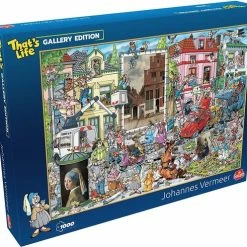 Goliath That's Life Gallery Edition: Johannes Vermeer - 1000 Puzzelstukjes - Legpuzzel (68x48cm) -Exporteren puzzels winkel 550x497 4