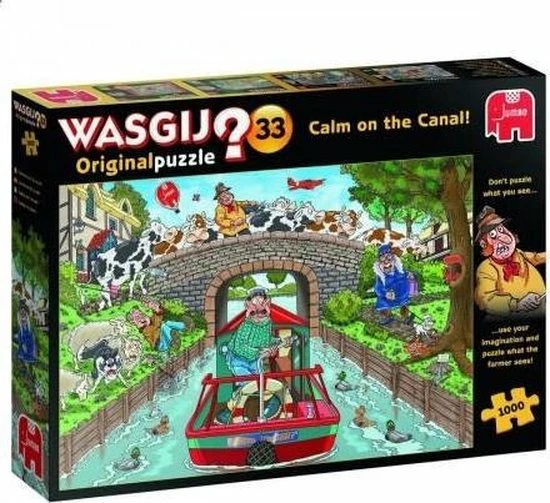 Wasgij Original 33 Stilte Op De Gracht! Puzzel - 1000 Stukjes 15 Wasgij Original 33 Stilte Op De Gracht! Puzzel - 1000 Stukjes - Afbeelding 13