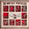 Eureka - Eureka! 10 Metalen Puzzels Rode Editie