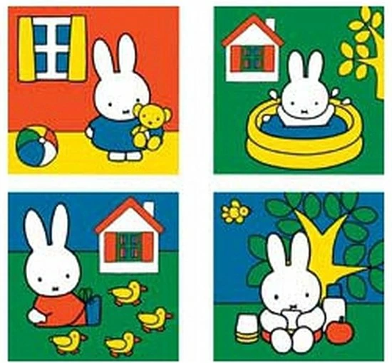 Ravensburger Nijntje. Vier Puzzels -6+9+12+16 Stukjes - Kinderpuzzel 3 Ravensburger Nijntje. Vier Puzzels -6+9+12+16 Stukjes - Kinderpuzzel