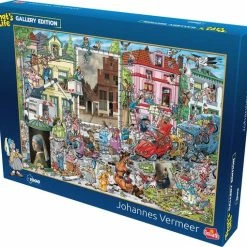 Goliath That's Life Gallery Edition: Johannes Vermeer - 1000 Puzzelstukjes - Legpuzzel (68x48cm) -Exporteren puzzels winkel 550x510 5
