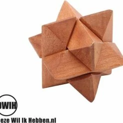 Merkloos Set Van 6 Houten IQ Puzzels - Breinbrekers - 3D Puzzel 20 Merkloos Set Van 6 Houten IQ Puzzels - Breinbrekers - 3D Puzzel -Exporteren puzzels winkel 550x513 7