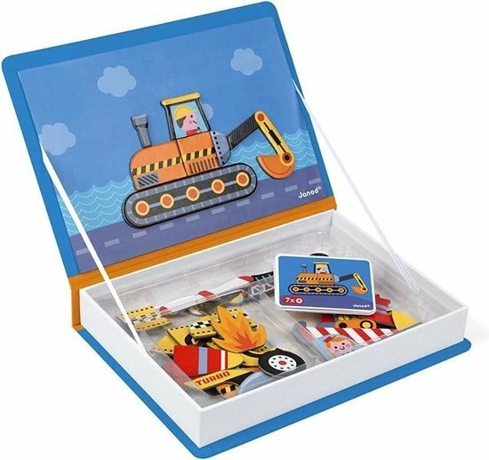 Janod Magnetibook - Racers 9 Janod Magnetibook - Racers - Afbeelding 7