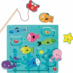 Goula Magneet Puzzel Vissen - 10 Stukjes -Exporteren puzzels winkel 550x526 2